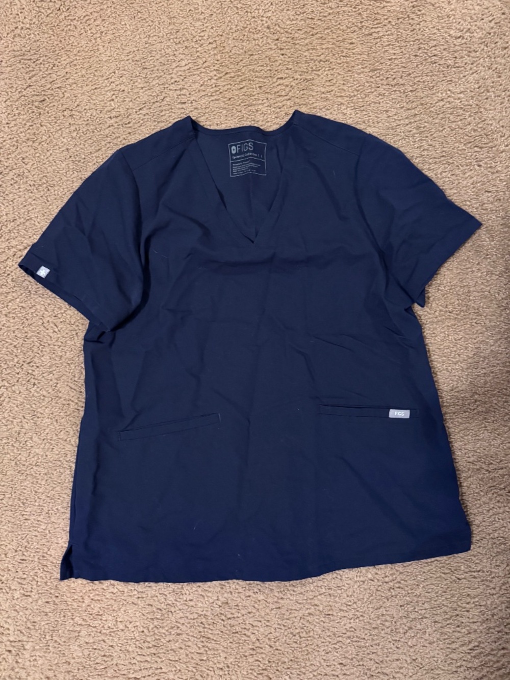 FIGS Womens Navy Casma Women’s Large